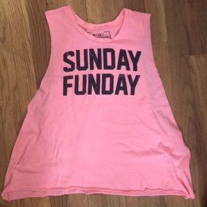 Sunday Funday sleeveless top